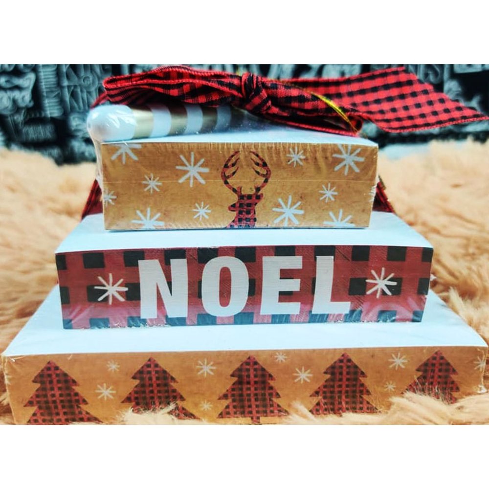 Noel 3 Tower Note Pads New - Picture 4 of 8